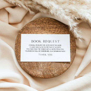 HARLOW Minimalistisch Baby Boek Aanvraag Invoegen Informatiekaartje