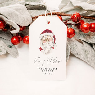 HARLOW Modern Secret Santa Gift Exchange Cadeaulabel