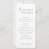 HARLOW Moderne La Nuit Avant La Répétition Carte M (Devant)