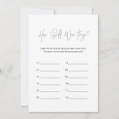 HARLOW Quel Âge Avaient-Ils Fête des mariées Carte (Devant)