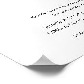 HARLOW Video Booth Weddenschap Poster (Hoek)