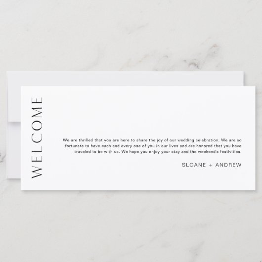 HARLOW Weddenschap tijdlijn en welkomstbrief 9x4 (Achterkant)