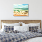 Harlyn Bay Canvas Afdruk (Insitu (Slaapkamer))