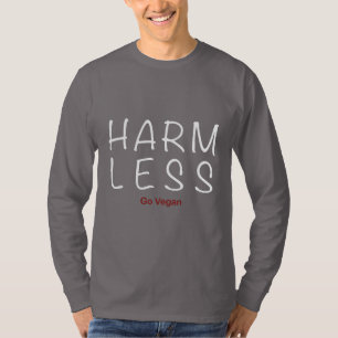 Harm Less - Go Vegan (lichte versie) T-shirt