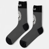 Harm Wrestling Silver Socks Sokken (Links)