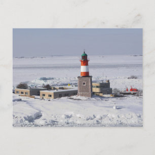 Harmaja Lighthouse Helsinki Finland Briefkaart