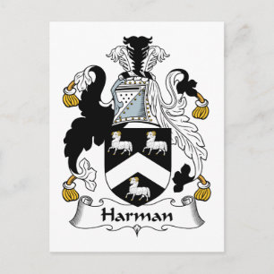 Harman Family Crest Briefkaart