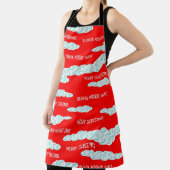 Harmattan Christmas Fog All-Over Print Schort (Insitu)