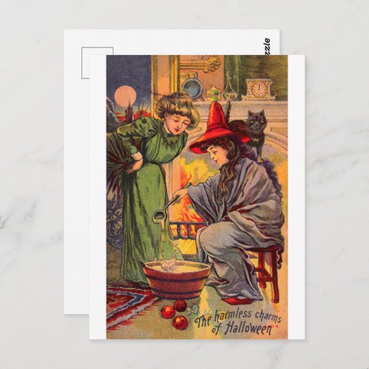 Harmless Halloween Charms Briefkaart (Voorkant / Achterkant)