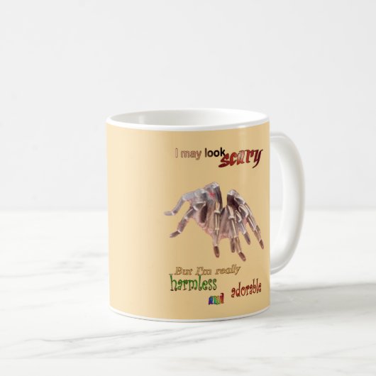 Harmless Tarantula Coffee Mok (Voorkant rechts)
