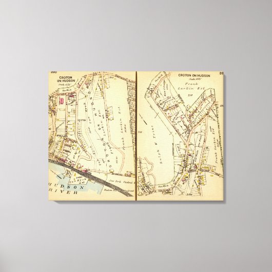 Harmon Park, New York Canvas Afdruk (Voorkant)