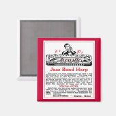 Harmonica Ad Magnet (Recto/Verso)