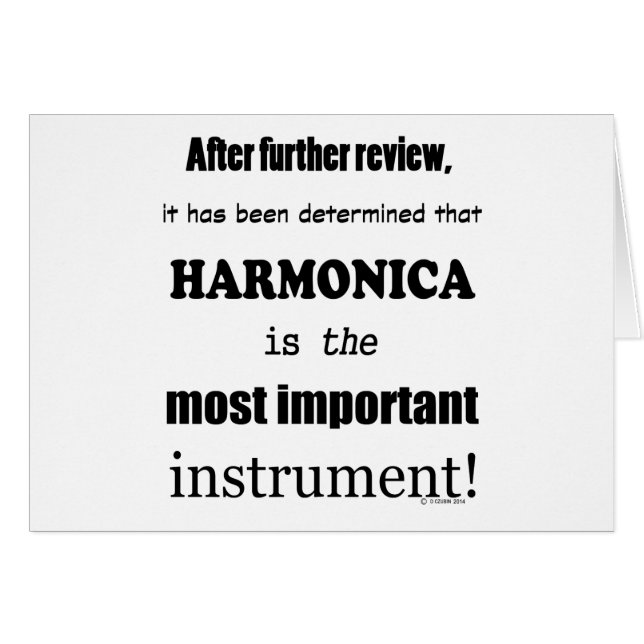 Harmonica belangrijkste instrument (Voorkant Horizontaal)