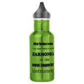 Harmonica belangrijkste instrument waterfles  (Links)