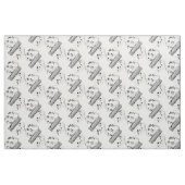 Harmonica Fabric Stof (Fat Quarter)