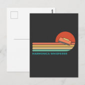 harmonica-fluisteraar briefkaart (Voorkant / Achterkant)