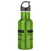 Harmonica is niet alles waterfles  (Voorkant)