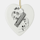 Harmonica Keramisch Ornament (Rechts)