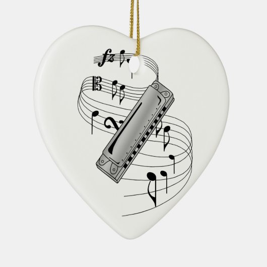 Harmonica Keramisch Ornament (Rechts)