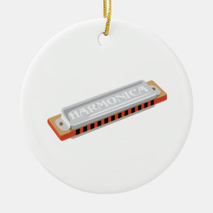Harmonica Keramisch Ornament