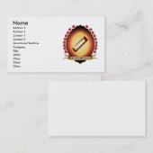 Harmonica Mandorla Visitekaartje (Voorkant / Achterkant)