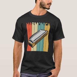 Harmonica Muziekinstrument T-shirt