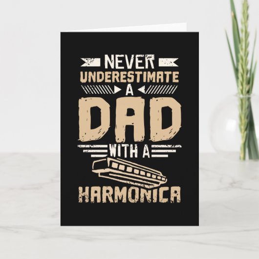 Harmonica Pap Kaart (Voorkant)