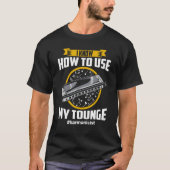 Harmonica Playing For Harmonica Player Harmonica T T-shirt (Voorkant)