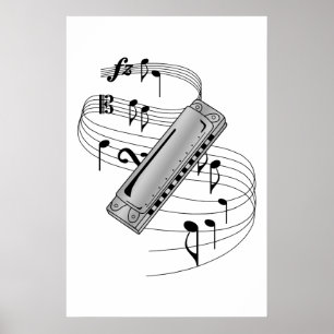 Harmonica Poster
