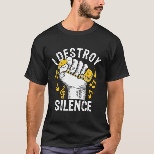 Harmonica Quote voor harmonica instrument T-shirt (Voorkant)