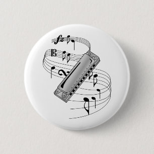 Harmonica Ronde Button 5,7 Cm