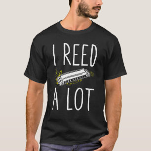 Harmonica Spelen Voor Harmonica Speler Harmonica T T-shirt