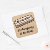 Harmonica Sticker (Envelop)