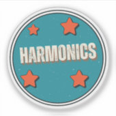 Harmonica Sticker (Voorkant)