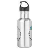 Harmonica - World Revolves Waterfles (Achterkant)