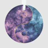 Harmonie Céleste : Yin Yang Nébuleuse Aquarelle (dos)