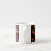 Harmonie des couleurs Art Abstrait Espresso Mug (Dos)