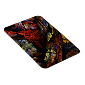 Harmonie des couleurs Magnet Art Abstrait Premium (Côté Droit)
