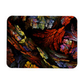 Harmonie des couleurs Magnet Art Abstrait Premium (Horizontal)