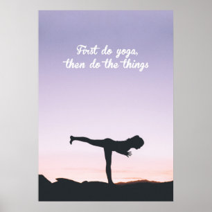 Harmonie door Beweging Poster