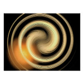 Harmonie en ontspanning - Golden Relief groot post Perfect Poster (Voorkant)