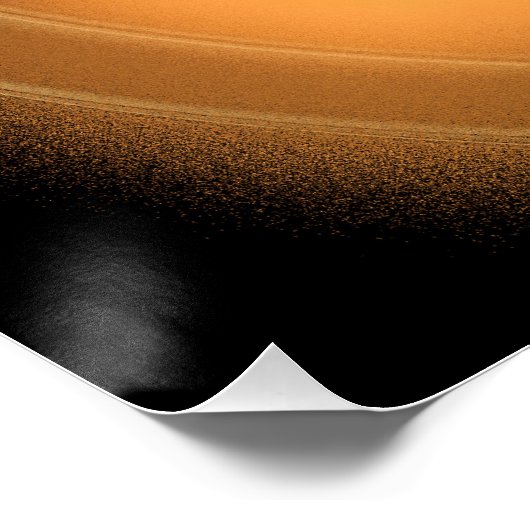 Harmonie en ontspanning - Golden Relief groot post Perfect Poster (Hoek)