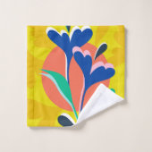 Harmonie florale (Gant de toilette)