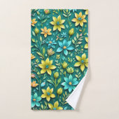Harmonie florale (Serviette à main)