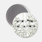 Harmonie heerst, halfweg thuismagneten magneet (Voorkant / Achterkant)