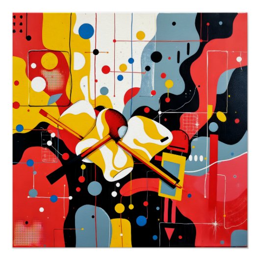 Harmonie in Beweging Perfect Poster (Voorkant)