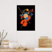 Harmonie in Bloei Poster (Keuken)