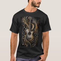 Harmonie in Fragmenten | 3D Micro Mozaïek Gitaar