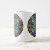 Harmonie in het licht van glas koffiemok (Center)