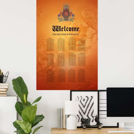 Harmonie in kleur en vorm poster (Thuiskantoor)
